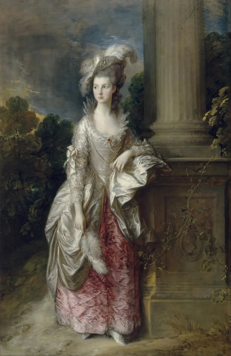 Madame Mary Graham - Thomas Gainsboroughin muotokuva