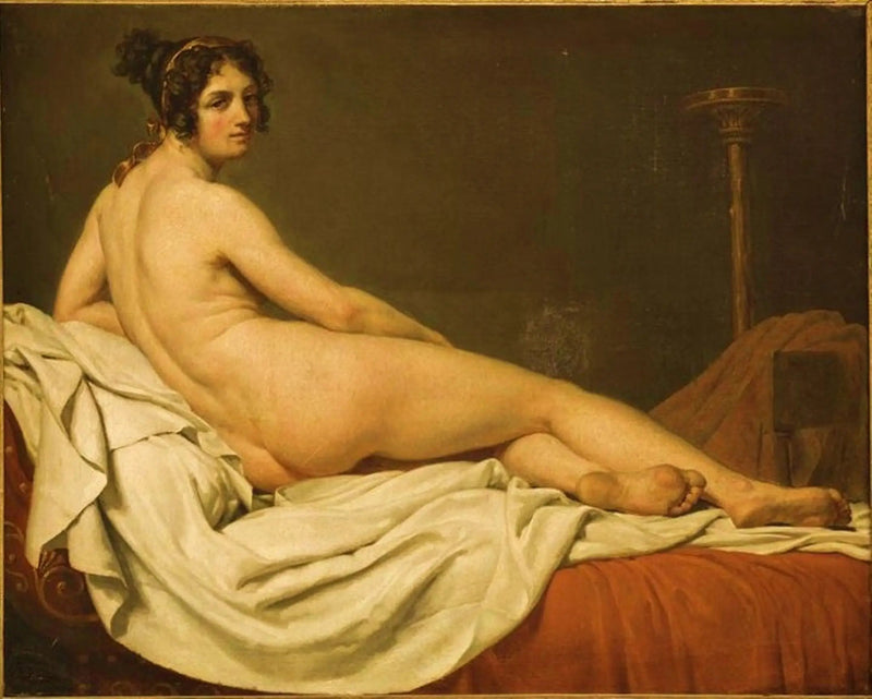 Madame Récamierin muotokuva - Jacques-Louis David
