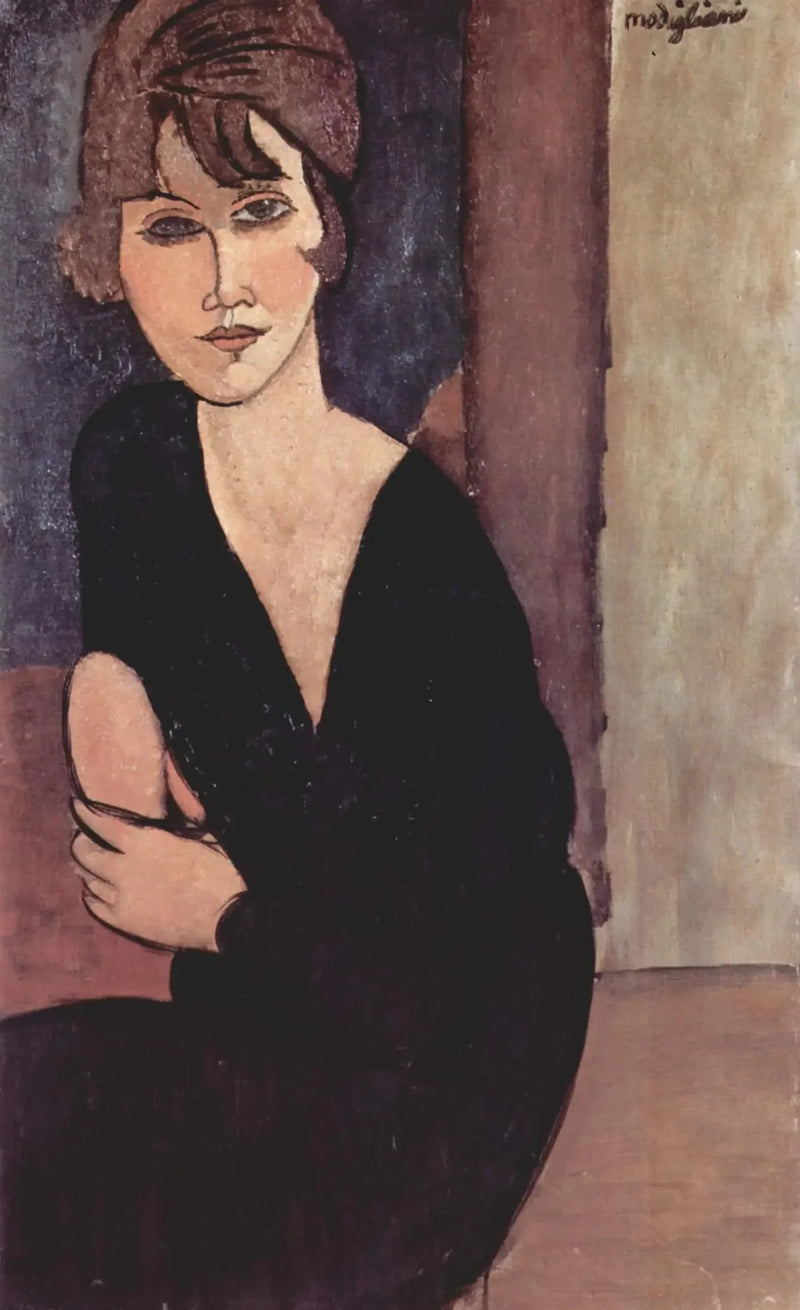 Madame Reynouardin muotokuva - Amedeo Modigliani