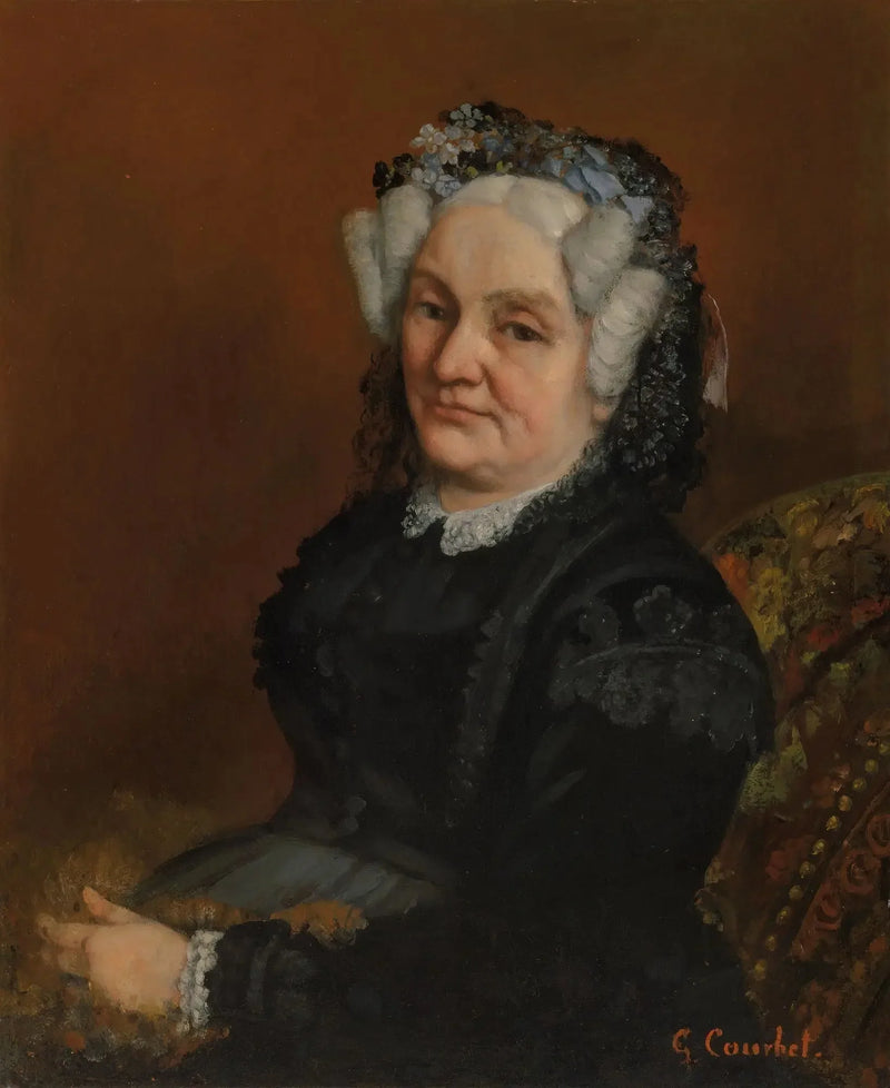 Madame Sophie Loiseau - Gustave Courbetin muotokuva