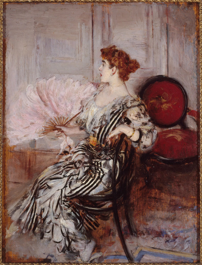 Madame Torri - Giovanni Boldini - Muotokuva, oopperan tanssija