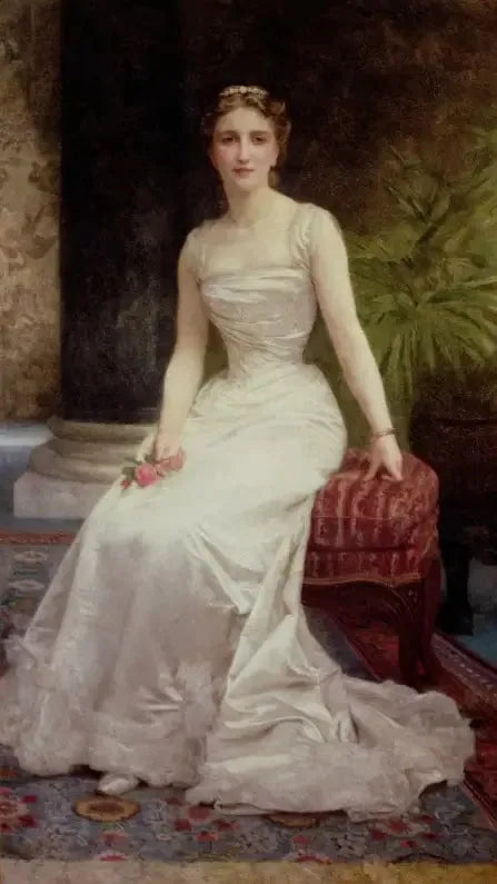 Madame Victor Olry Roedererin muotokuva - Bouguereau