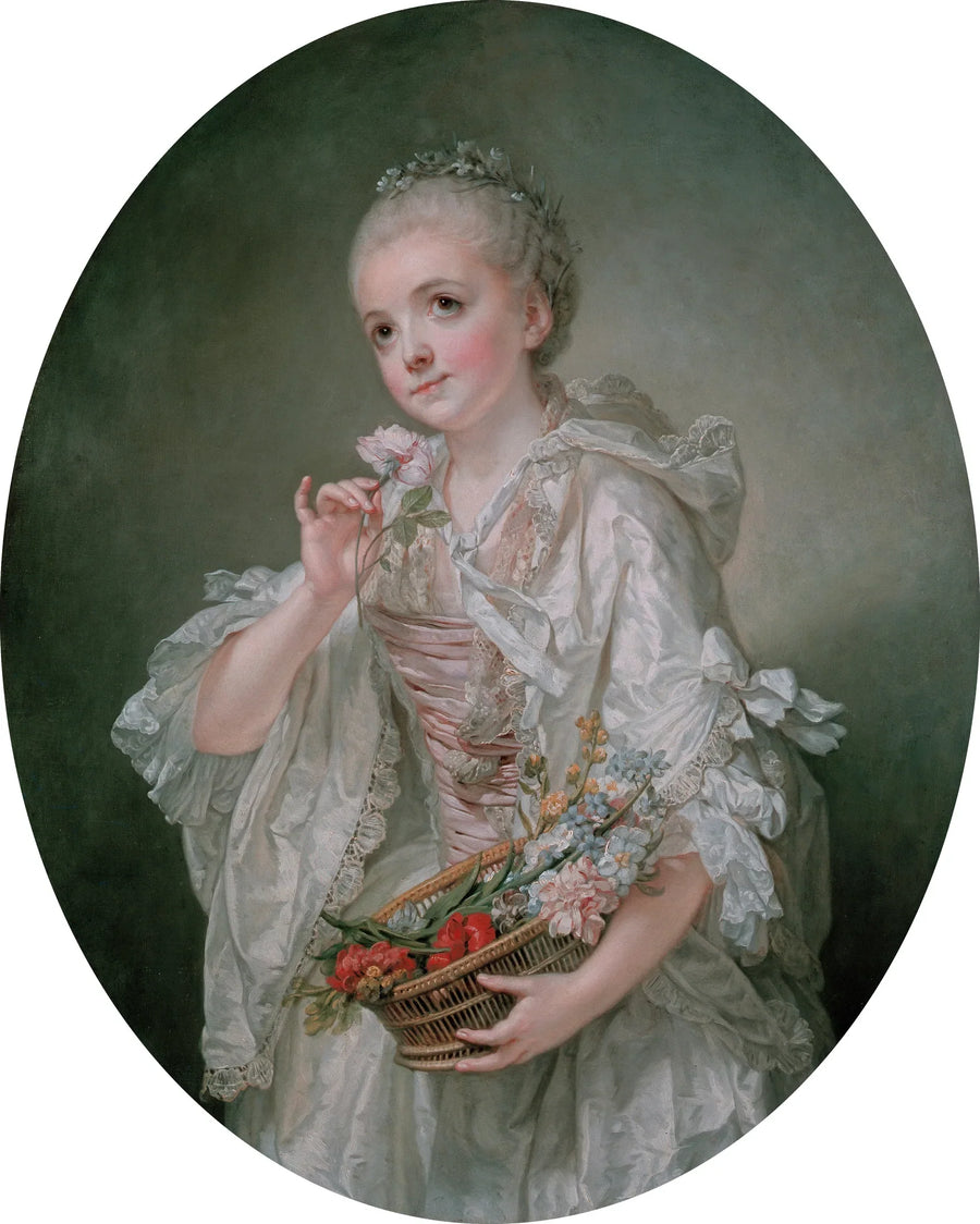 Madeleine Barberie de Courteilles - Jean-Baptiste Greuze - Muotokuva