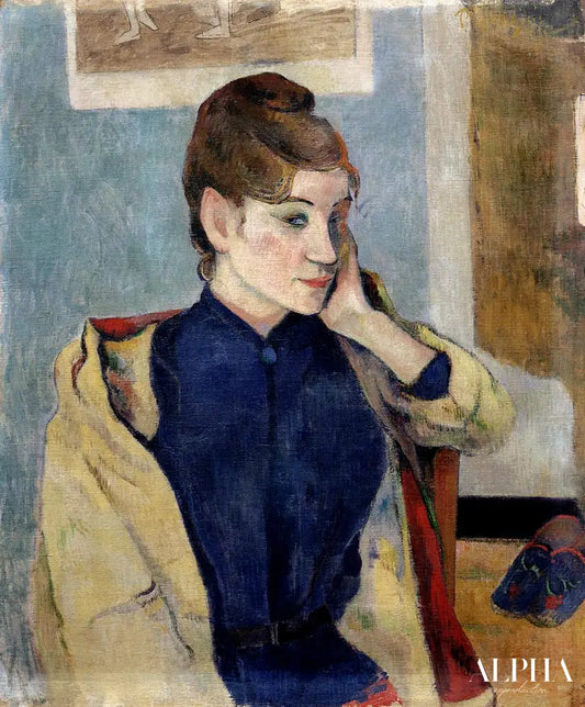 Portrait de Madeleine Bernard - Paul Gauguin - Reproductions de tableaux et peintures haut de gamme