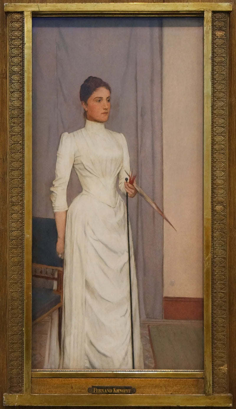 Madeleine Mabille - Fernand Khnopffin muotokuva