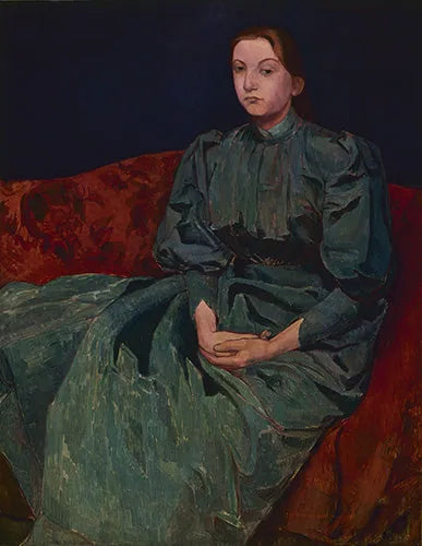 Muotokuva Madeline, taiteilijan sisar - Émile Bernard