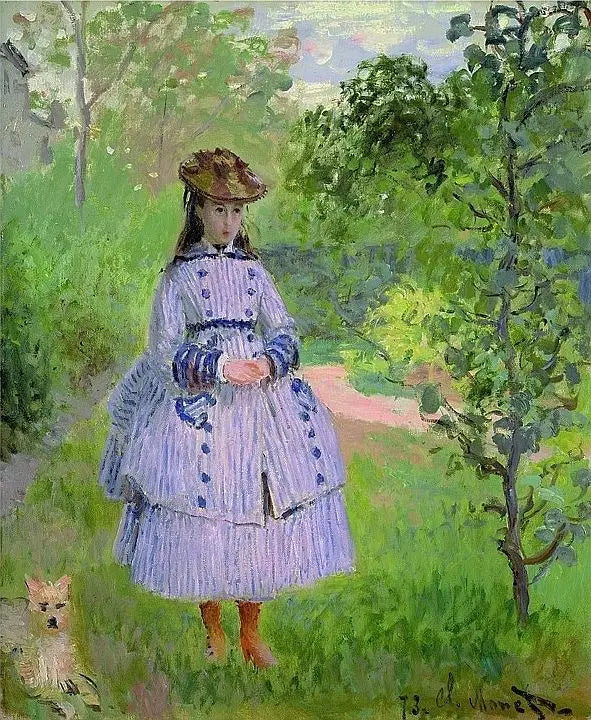 Neiti Bonnetin muotokuva - Claude Monet
