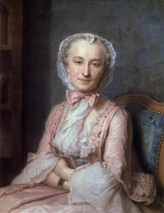 Mademoiselle Sallé - Maurice-Quentin de La Tourin muotokuva