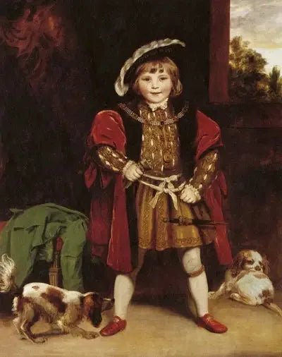 Maalari Crewen muotokuva Henrik VIII - Joshua Reynolds