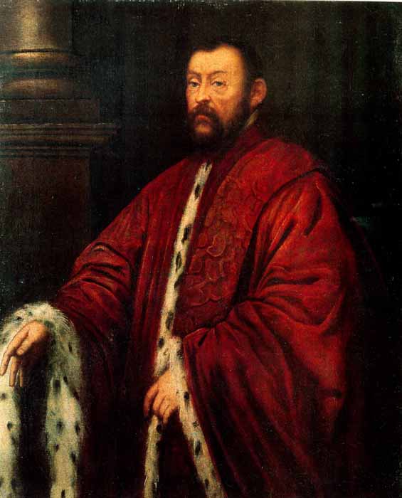 Marcantonio Barbaron muotokuva - Jacopo Tintoretto