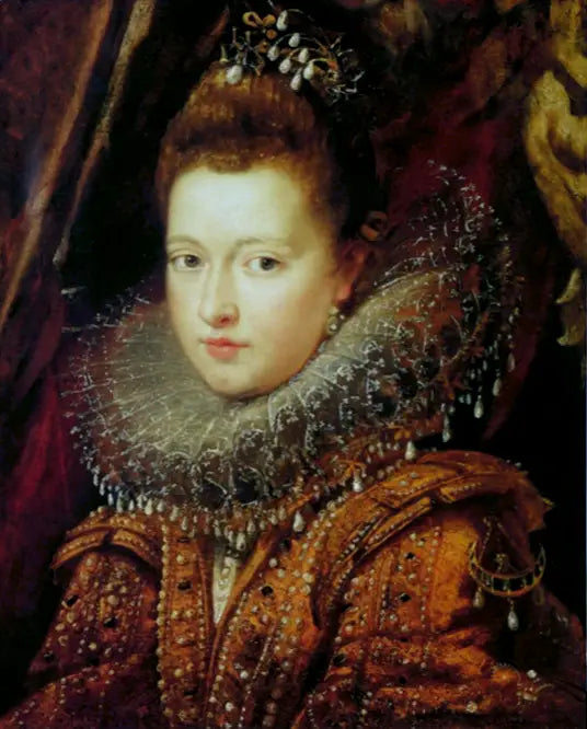 Margherita Gonzagan muotokuva (fragmentti) - Peter Paul Rubens