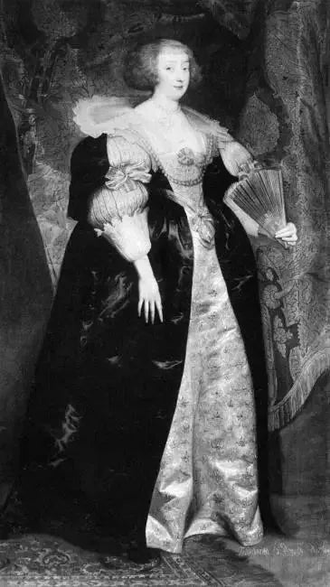 Margueriten muotokuva, Lorraine-prinsessa (1615-1672), Gaston d'Orléansin puoliso - Antoine van Dyck