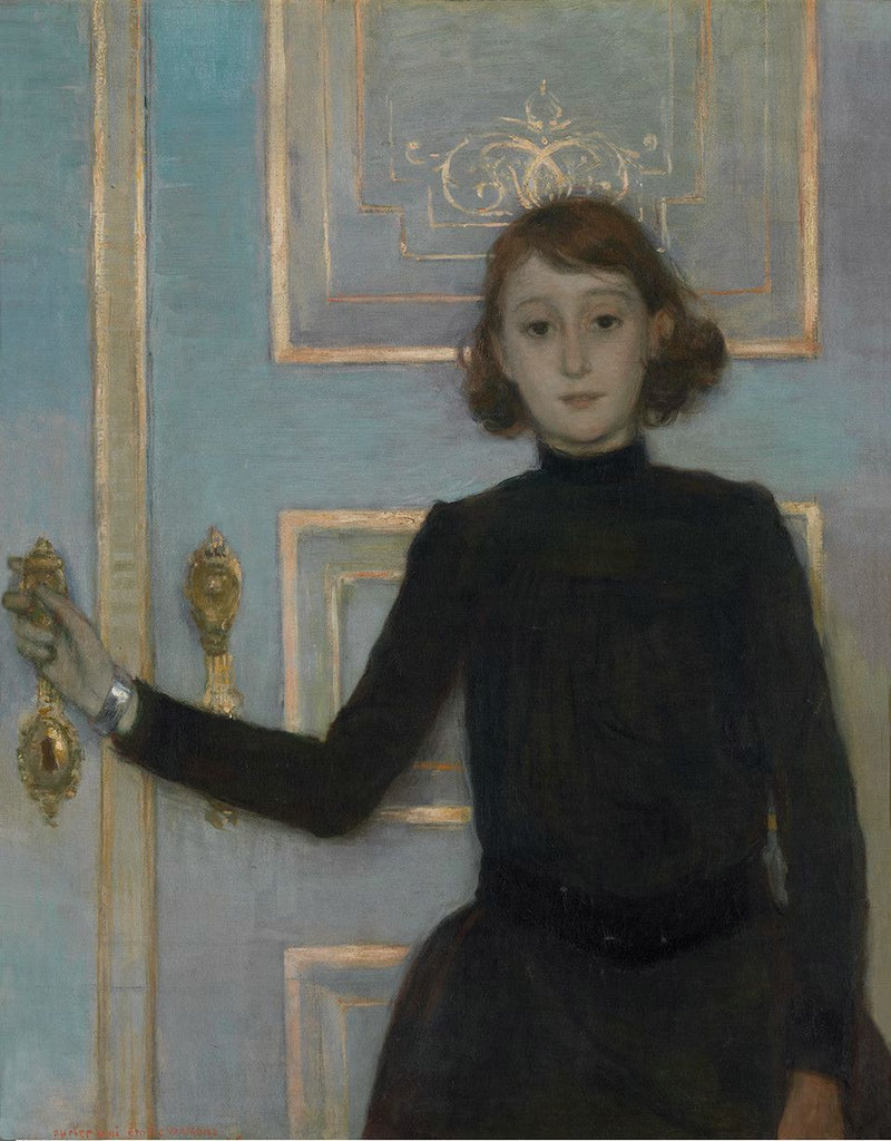 Margueriten Van Monsin muotokuva - Théodore van Rysselberghe