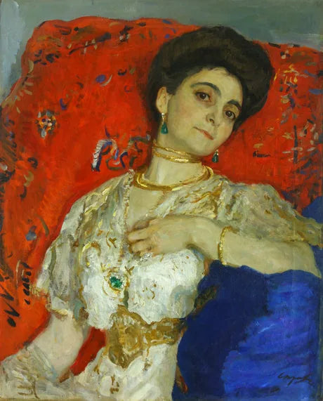 Maria Akimovan muotokuva - Valentin Serov