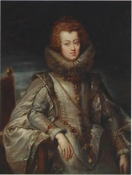 Maria Anna, Espanjan prinsessa, Itävallan arkkiherttuatar, myöhemmin Unkarin ja Böömin kuningatar (1604-1646) - Peter Paul Rubens