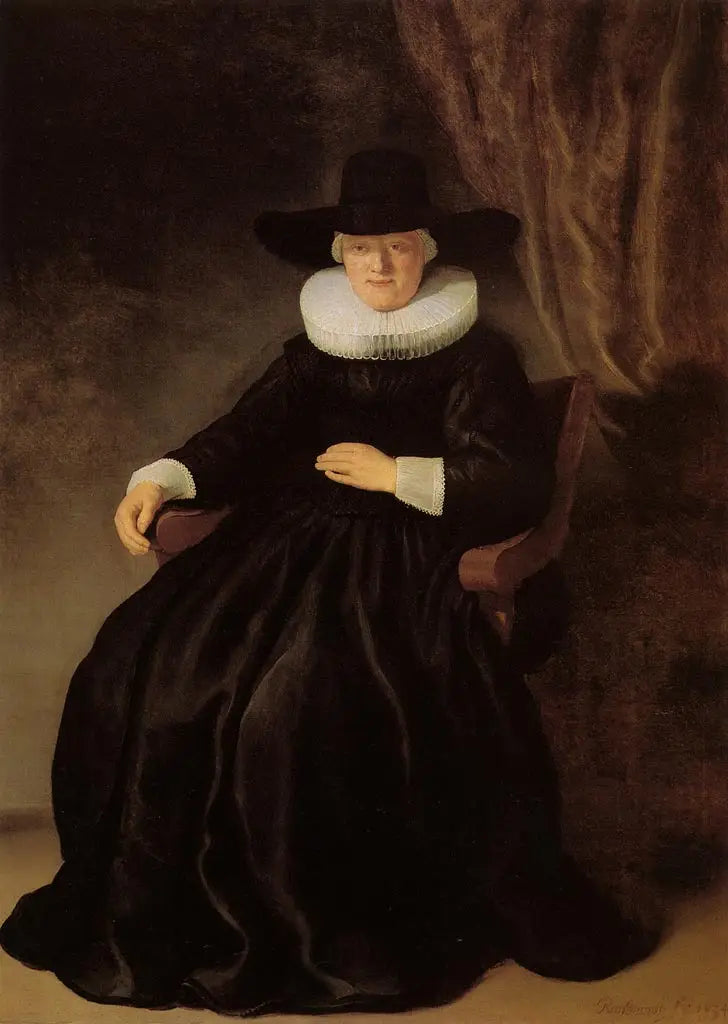 Maria Bockenolle - Rembrandt'n muotokuva