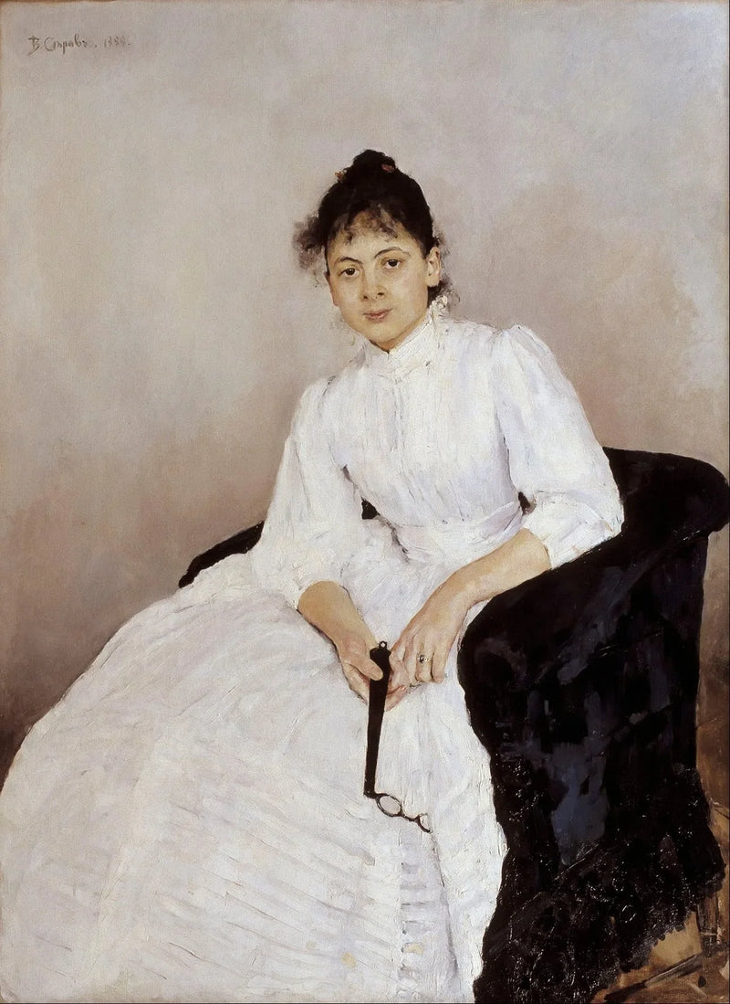 Maria F. Jakuntjikovan muotokuva - Valentin Serov