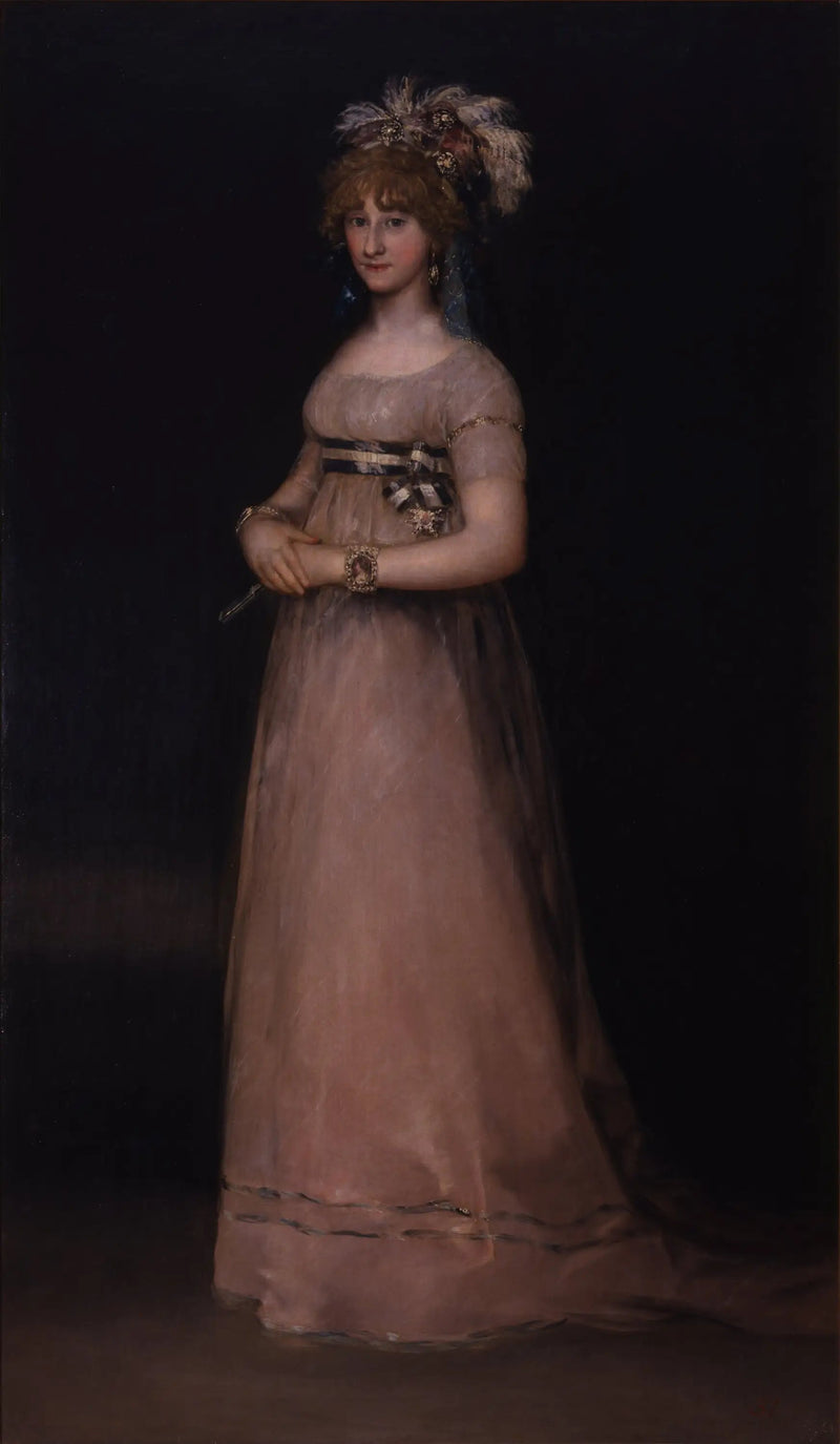 María Luisa de Borbón y Vallabriga - Francisco de Goya muotokuva