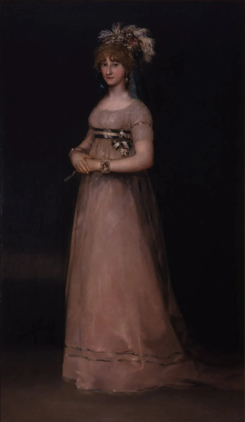 María Luisa de Borbón y Vallabriga - Francisco de Goya muotokuva
