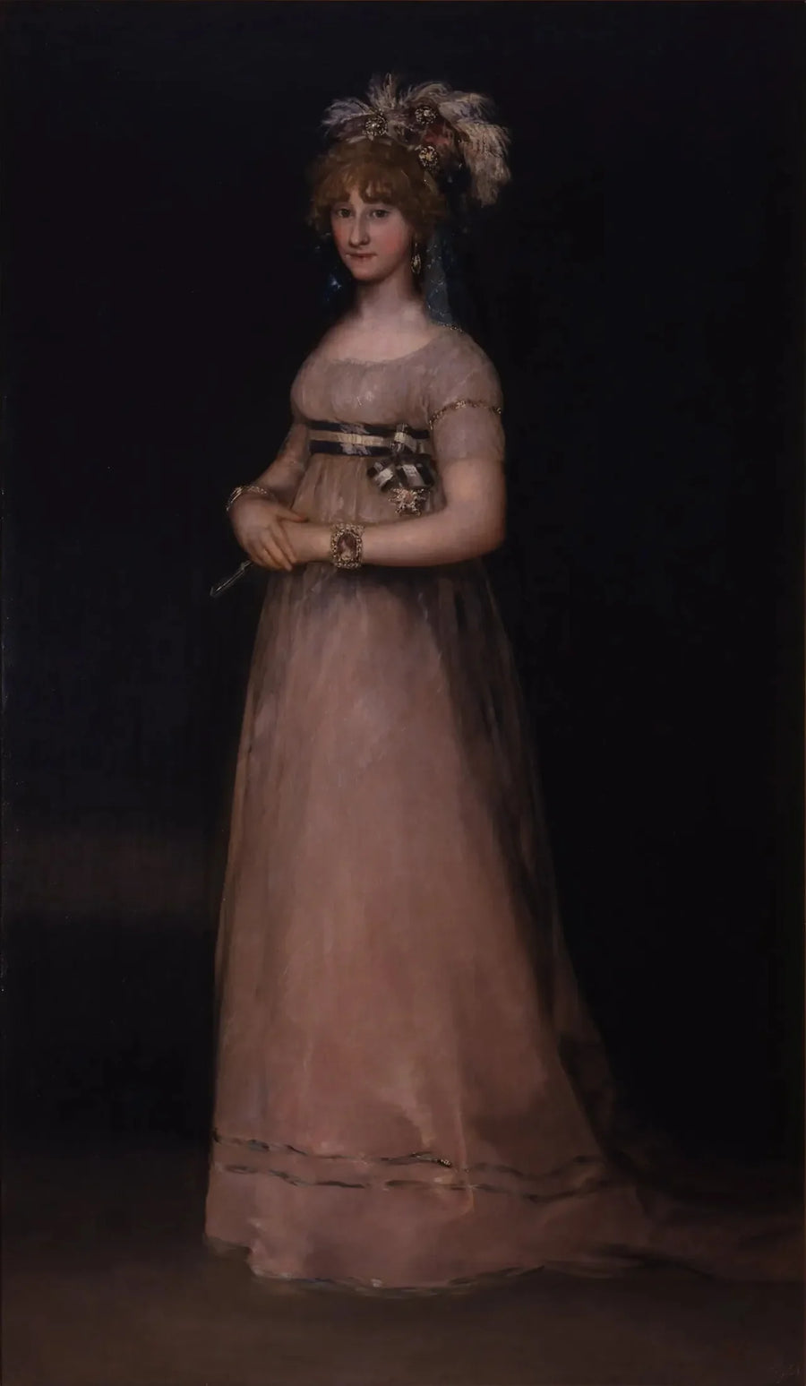 María Luisa de Borbón y Vallabriga - Francisco de Goya muotokuva