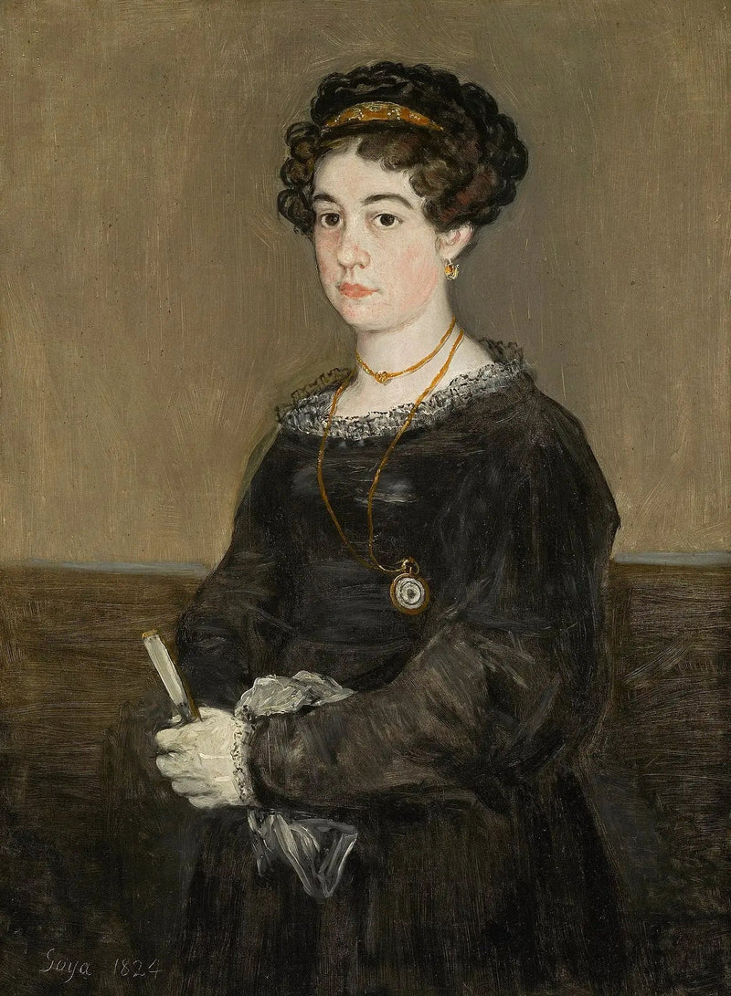 María Martínez de Puga - Francisco de Goya muotokuva