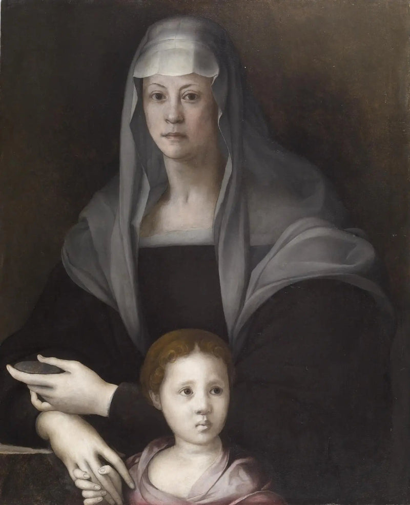 Maria Salviati de Médicis - Muotokuva Giulia de Médicisistä - Pontormo