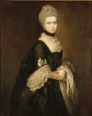 Maria Walpolen, Waldegravén kreivitär, myöhemmin Gloucesterin herttuatar (1736-1807) - Thomas Gainsborough