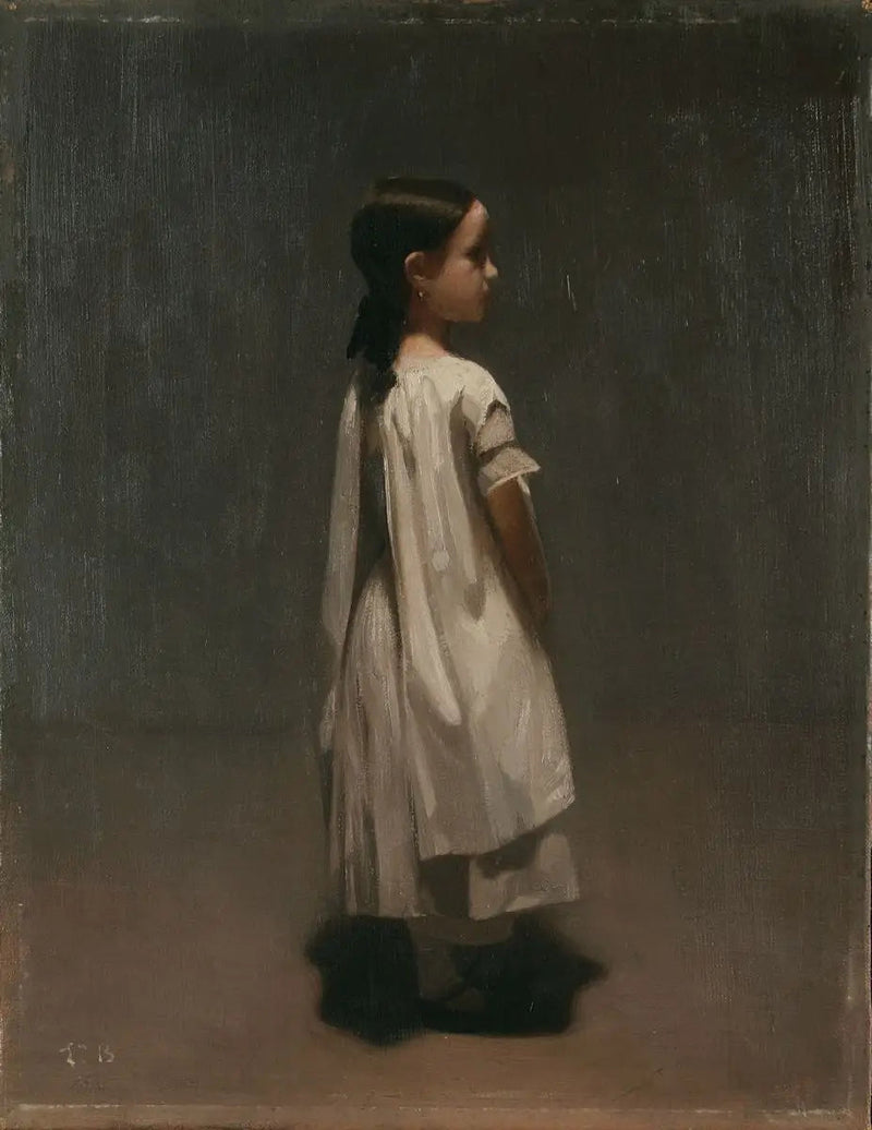 Marie Bonnatin muotokuva, taiteilijan sisar - Léon Bonnat