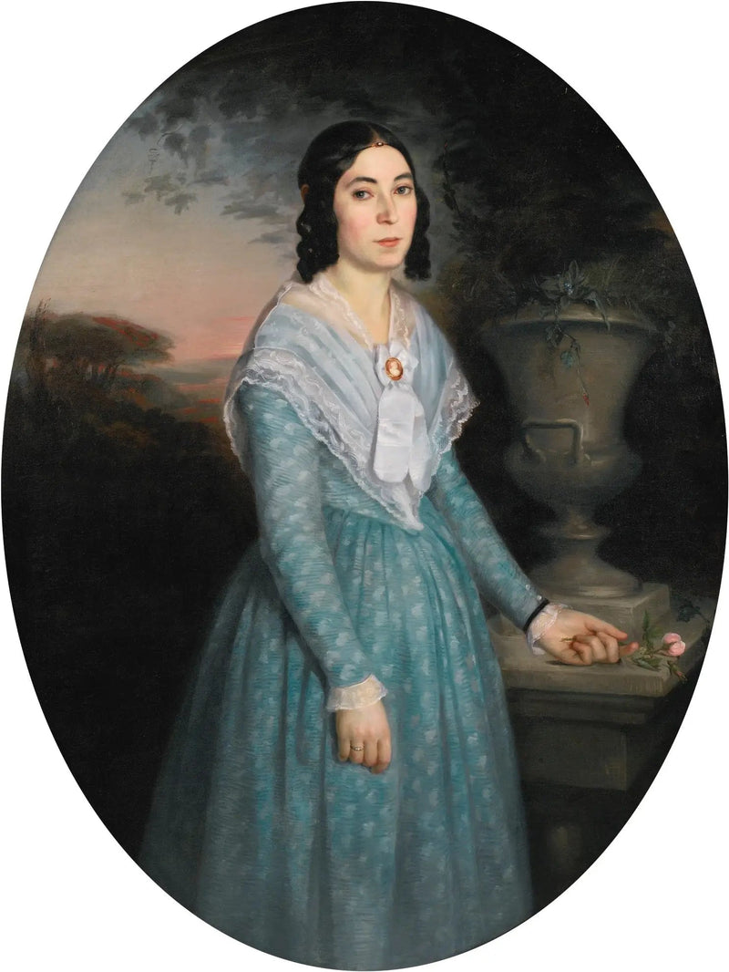 Marie-Célina Brieu - Bouguereau muotokuva