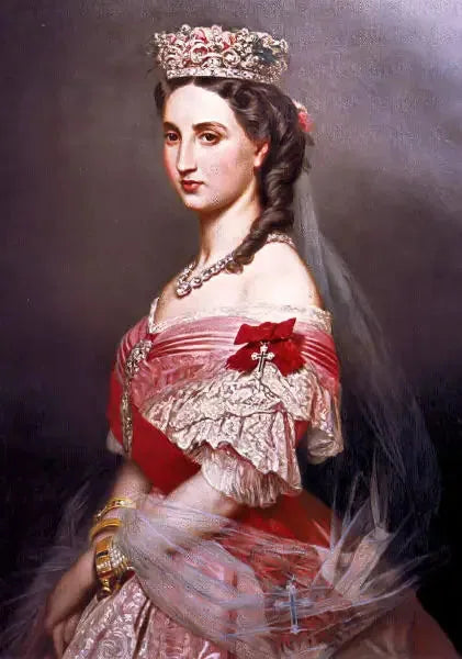 Makuva Marie-Charlotte Belgialaisesta, Meksikon keisarinna - Franz Xaver Winterhalter