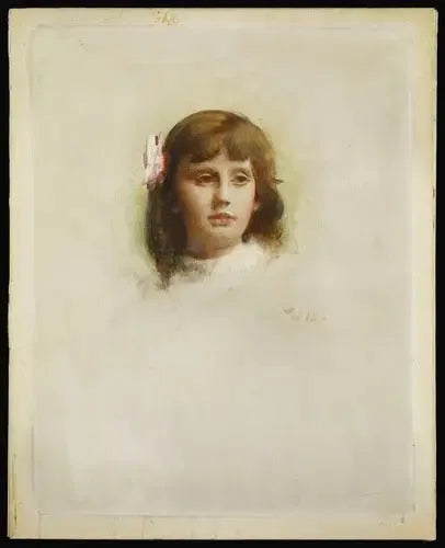 Marie-Charlotte Madier-Trélat lapsena - Léon Bonnat