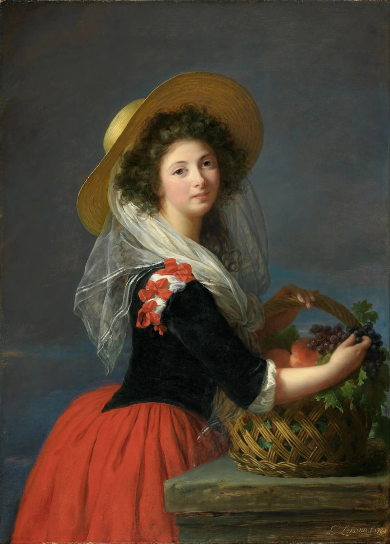 Marie Gabrielle de Gramont, herttuatar Caderoussea - Élisabeth Vigée Le Brun
