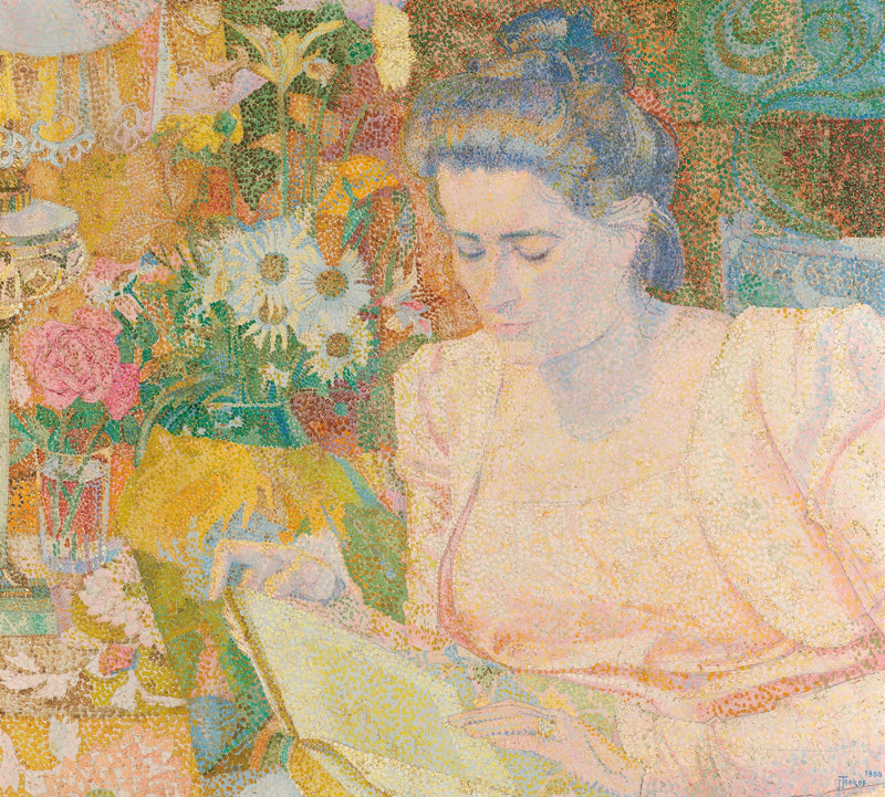 Marie Jeanette de Langen muotokuva - Jan Toorop