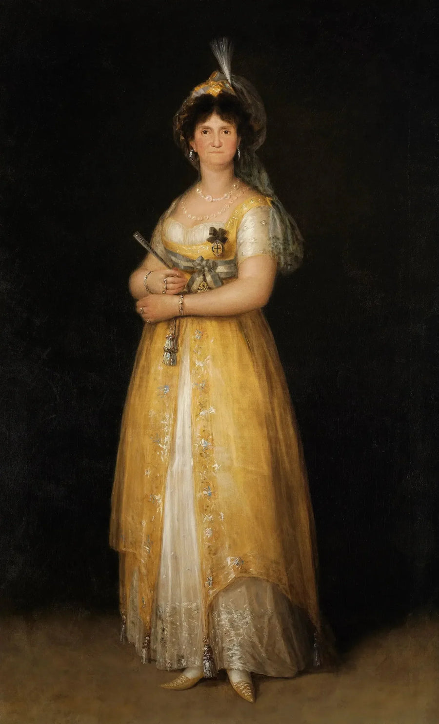 Marie-Louise de Parmasta - Francisco de Goya