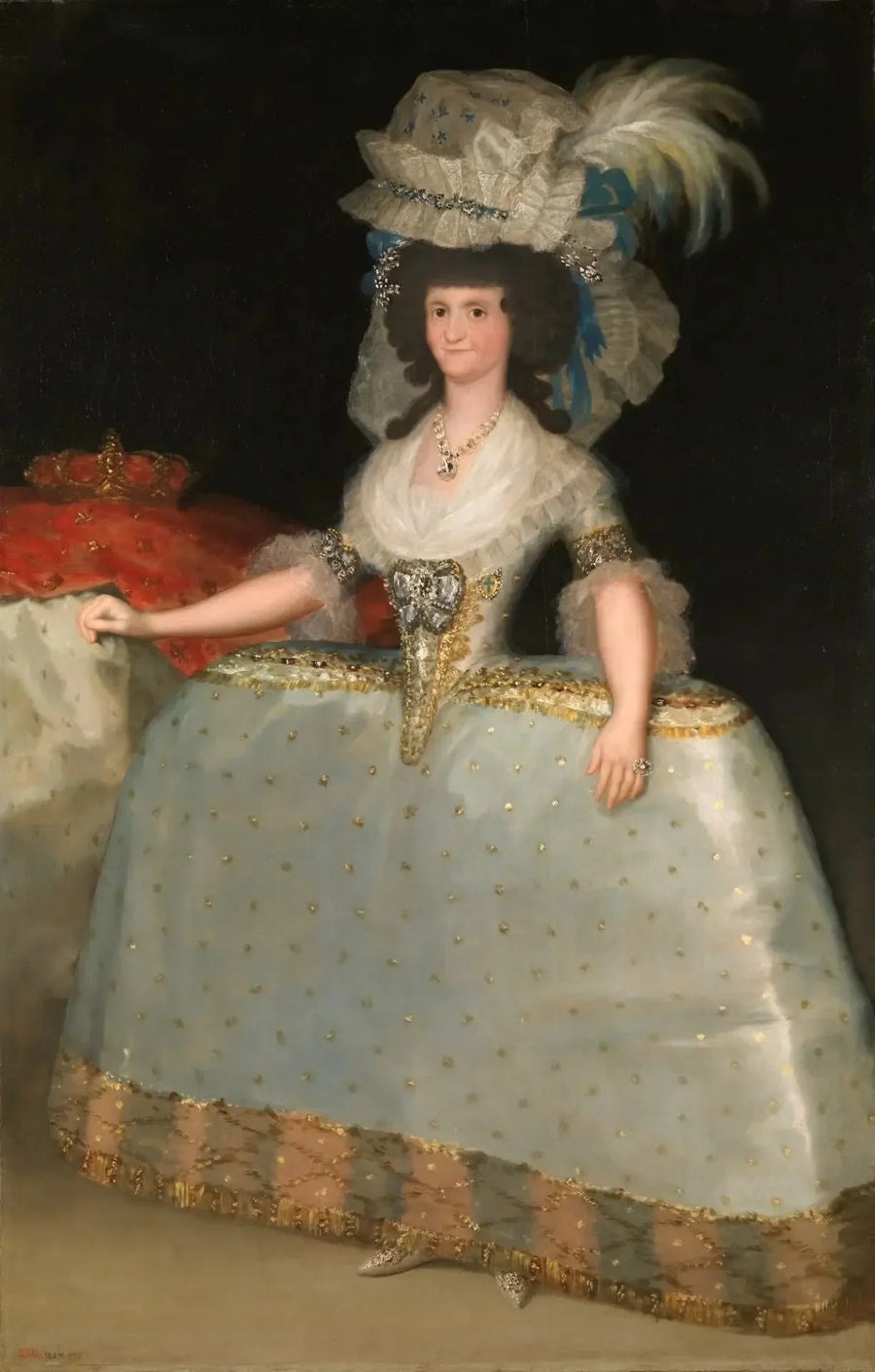 Marie-Louise de Parmasta - Francisco de Goya