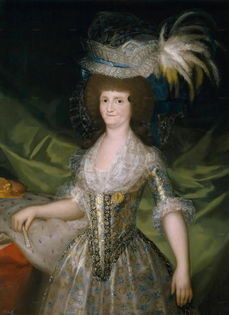 Marie-Louise de Parmasta, Espanjan kuningatar - Francisco de Goya