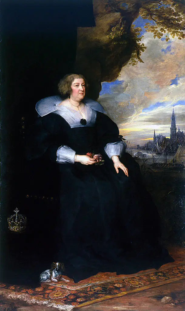 Marie de Médicis - Antoine van Dyckin muotokuva