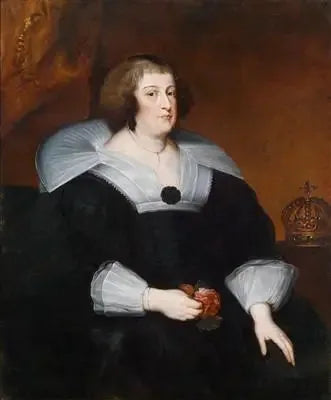 Ranskan Marie de Médicis -kuningataräiti (1575-1642) - Antoine van Dyck
