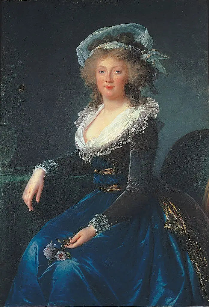 Marie-Therese de Bourbon-Sicilesin muotokuva - Élisabeth Vigée Le Brun