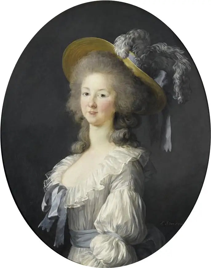 Marie-Thérèse-Louise de Savoie-Carignanin muotokuva, Lamballen prinsessa - Élisabeth Vigée Le Brun