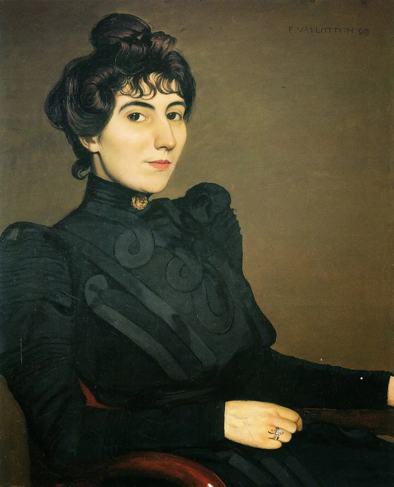 Marthe Mellot - Muotokuva - Félix Vallotton