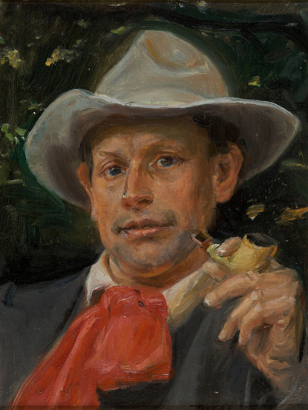 Portrait de Martin Andersen Nexø - Michael Peter Ancher - Alpha Reproduction