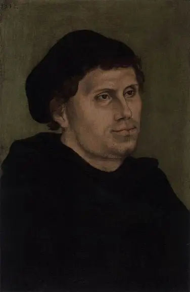 Martin Lutherin (1483-1546) muotokuva - Lucas Cranach vanhempi