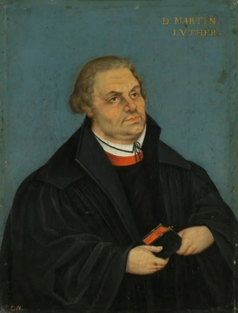 Martin Lutherin muotokuva (1565 - 1566) - Lucas Cranach vanhempi