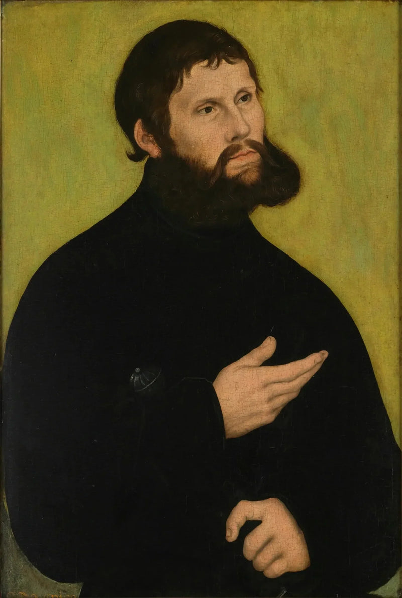 Martin Lutherin muotokuva Junker Jörginä - Lucas Cranach vanhempi