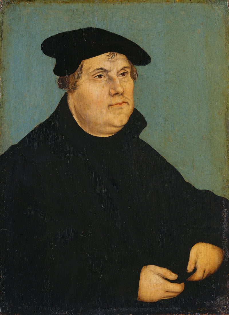 Martin Lutherin muotokuva - Lucas Cranach vanhempi