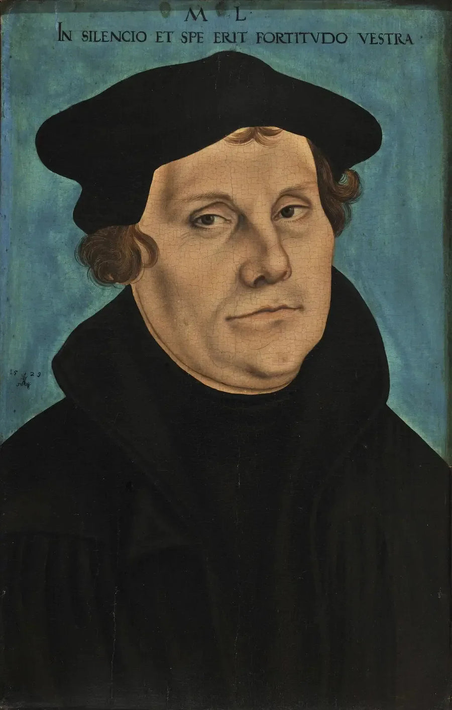 Martin Lutherin muotokuva - Lucas Cranach vanhempi