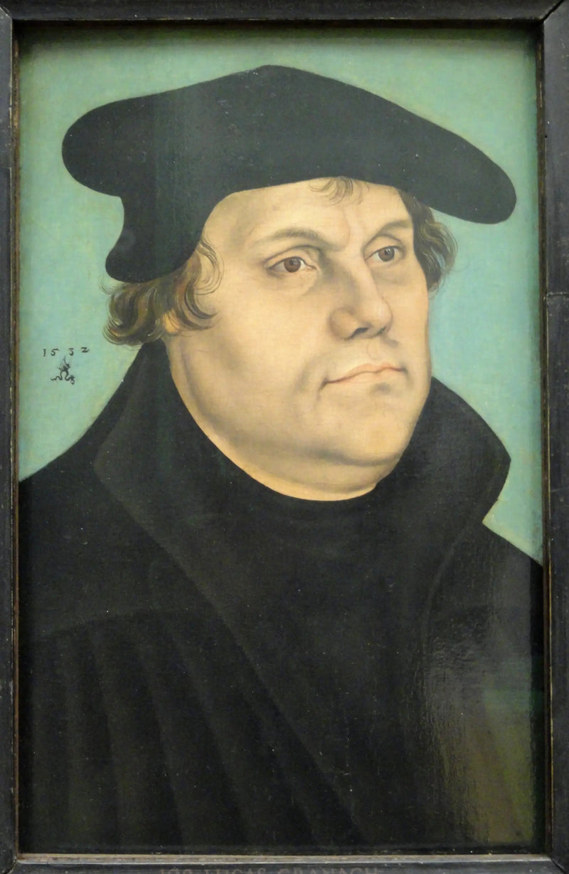 Martin Lutherin muotokuva - Lucas Cranach vanhempi