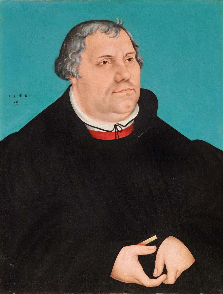 Martin Lutherin muotokuva - Lucas Cranach vanhempi