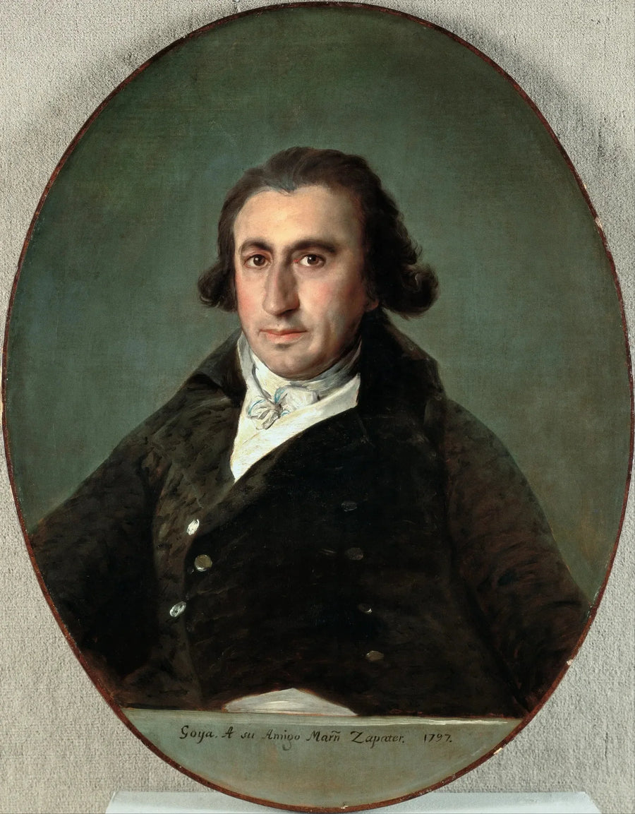 Martín Zapaterin muotokuva - Francisco de Goya